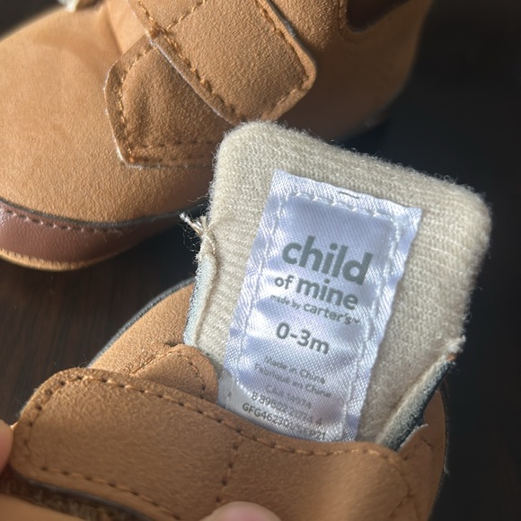 FREE w/purchase - Child of Mine Brown Faux Suede Baby Shoes - Picture 7 of 7